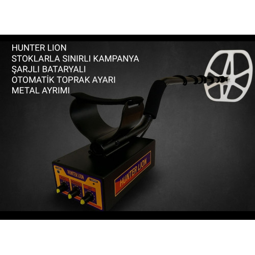 32 LİK DERİN ARAMA BAŞLIĞIYLA HUNTER LION DEFİNE DEDEKTÖRÜ 